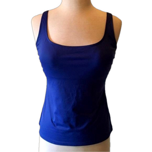 NWT DKNY Tankini Bathing Suit Top Sz L